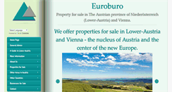Desktop Screenshot of euroburo-lower-austria.com