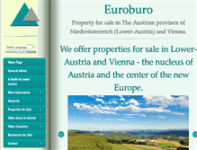 Tablet Screenshot of euroburo-lower-austria.com